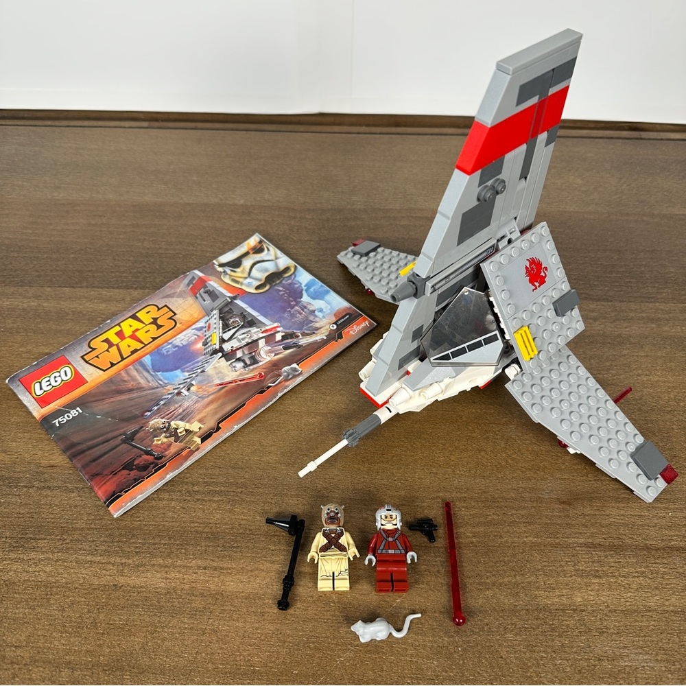 LEGO 75081 T-16 SKYHOPPER - 100% COMPLETE - STAR WARS